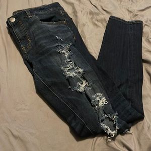 Comfortable Ripped Skinny Jeans